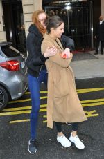 ALEXINA GRAHAM and LUMA GROTHE at Royal Monceau Hotel in Paris 03/27/2018