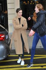 ALEXINA GRAHAM and LUMA GROTHE at Royal Monceau Hotel in Paris 03/27/2018