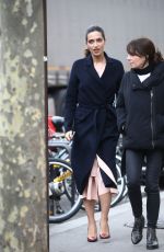 ALEXINA GRAHAM and LUMA GROTHE Shooting for L’Oreal at Carreaux Du Temple in Paris 03/26/2018