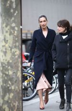 ALEXINA GRAHAM and LUMA GROTHE Shooting for L’Oreal at Carreaux Du Temple in Paris 03/26/2018