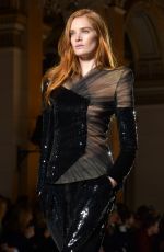 ALEXINA GRAHAM at Balmain Fashion Show at Paris Fashion Week 03/02/2018