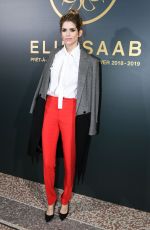 ALICE TAGLIONI at Elie Saab Show at Paris Fashion Week 03/03/2018
