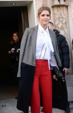 ALICE TAGLIONI at Elie Saab Show at Paris Fashion Week 03/03/2018
