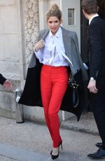 ALICE TAGLIONI at Elie Saab Show at Paris Fashion Week 03/03/2018