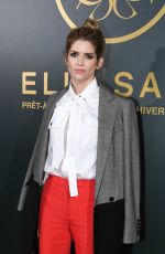 ALICE TAGLIONI at Elie Saab Show at Paris Fashion Week 03/03/2018