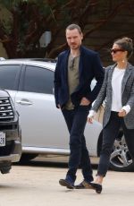 ALICIA VIKANDER and Michael Fassbender Out for Lunch at Soho House in Malibu 03/16/2018