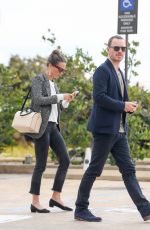ALICIA VIKANDER and Michael Fassbender Out for Lunch at Soho House in Malibu 03/16/2018
