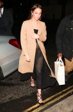 ALICIA VIKANDER Arrives at The One Show in London 03/05/2018