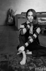 ALICIA VIKANDER for Marie Claire Magazine, April 2018