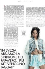 ALICIA VIKANDER in Elle Magazine Italy April 2018 Issue