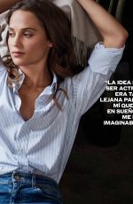 ALICIA VIKANDER in Elle Magazine, Mexico March 2018