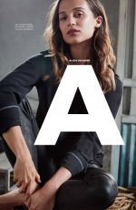 ALICIA VIKANDER in Elle Magazine, Mexico March 2018