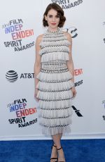 ALISON BRIE at 2018 Film Independent Spirit Awards in Los Angeles 03/03/2018