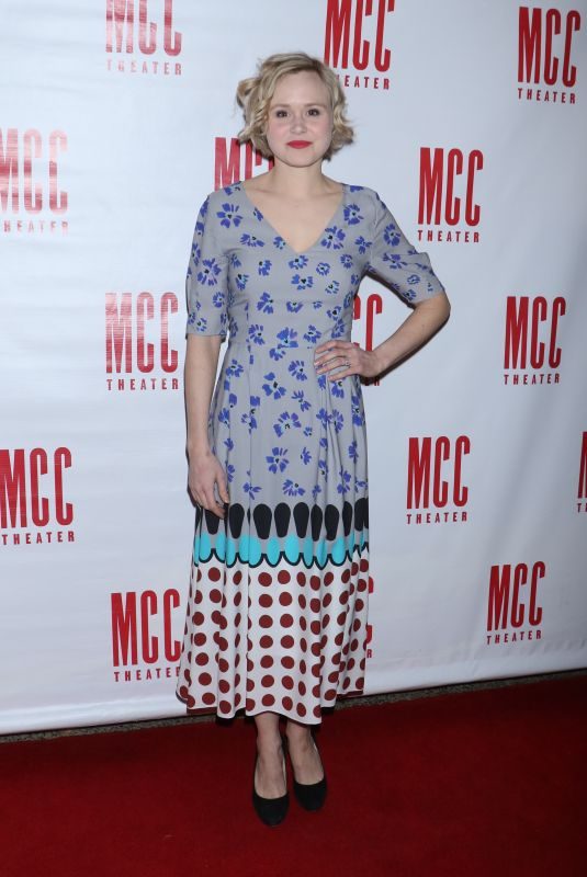 ALISON PILL at MCC Theater’s Miscast Gala in New York 03/26/2018