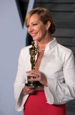 ALLISON JANNEY at 2018 Vanity Fair Oscar Party in Beverly Hills 03/04/2018