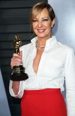 ALLISON JANNEY at 2018 Vanity Fair Oscar Party in Beverly Hills 03/04/2018