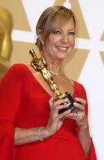 ALLISON JANNEY at 90th Annual Academy Awards in Hollywood 03/04/2018