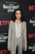 ALLISON WILLIAMS at A Series of Unfortunate Events Premiere in New York 03/29/2018