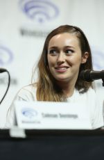 ALYCIA DEBNAM-CAREY at Fear the Walking Dead Panel at Wondercon 2018 in Anaheim 03/24/2018