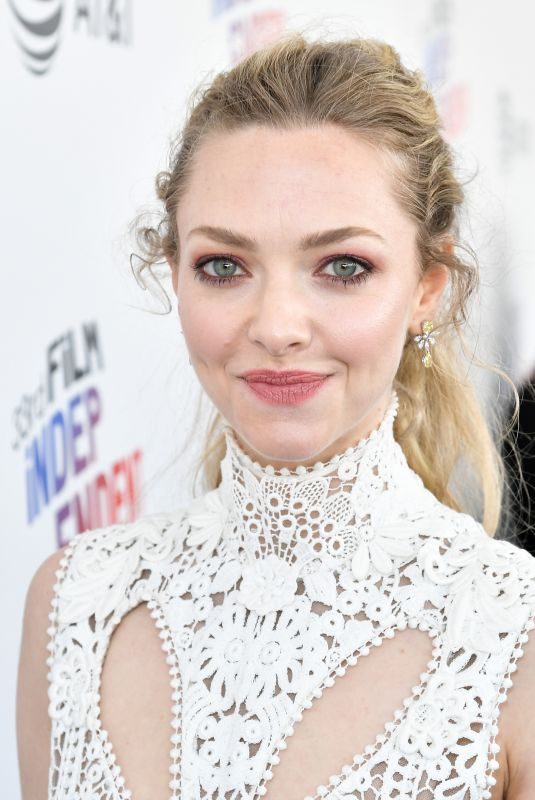 AMANDA SEYFRIED at 2018 Film Independent Spirit Awards in Los Angeles 03/03/2018