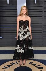 AMANDA SEYFRIED at 2018 Vanity Fair Oscar Party in Beverly Hills 03/04/2018