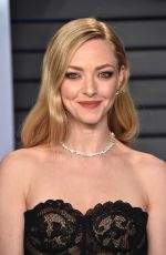 AMANDA SEYFRIED at 2018 Vanity Fair Oscar Party in Beverly Hills 03/04/2018