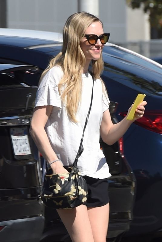 AMANDA SEYFRIED Shopping at West Elm Furniture in Los Angeles 03/06/2018