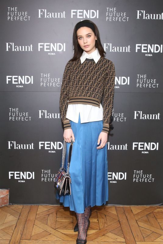 AMANDA STEELE at Fendi x Flaunt Celebrate New Fantasy Issue in Los Angeles 03/21/2018