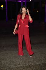 AMBER DAVIES Arrives at Pride of the North East Awards in Newcastle 03/27/2018