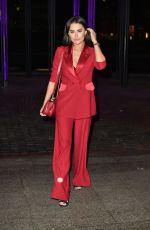 AMBER DAVIES Arrives at Pride of the North East Awards in Newcastle 03/27/2018