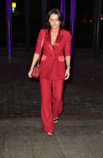AMBER DAVIES Arrives at Pride of the North East Awards in Newcastle 03/27/2018