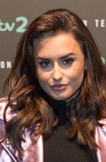 AMBER DAVIES at ITV2 Action Team Press Launch in London 01/03/2018