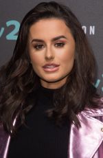 AMBER DAVIES at ITV2 Action Team Press Launch in London 01/03/2018