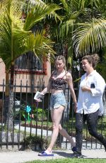 AMBER HEARD Cut Off on the Set of Run Away with Me in Los Angeles 03/29/2018