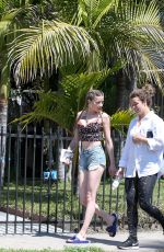 AMBER HEARD Cut Off on the Set of Run Away with Me in Los Angeles 03/29/2018