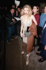 AMBER HEARD Off-white Fashion Show in Paris 03/01/2018