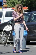 AMBER HEARD on the Set of Run Away with Me in Los Angeles 03/26/2018