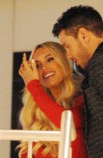 AMBER TURNER and Scott Thomas Night Out in London 03/22/2018