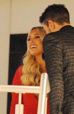 AMBER TURNER and Scott Thomas Night Out in London 03/22/2018