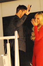 AMBER TURNER and Scott Thomas Night Out in London 03/22/2018