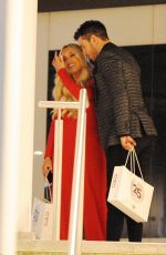 AMBER TURNER and Scott Thomas Night Out in London 03/22/2018