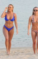 AMBER TURNER in Bikini at a Beach in Miami 03/08/2018
