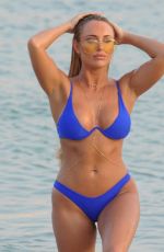 AMBER TURNER in Bikini at a Beach in Miami 03/08/2018