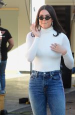 AMELIA HAMLIN at Hudson Jeans Billboard Launch in West Hollywood 03/06/2018