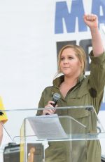 AMY SCHUMER at March for Our Lives Rally in Los Angeles 03/24/2018