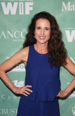 ANDIE MACDOWELL at Women in Film Pre-oscar Cocktail Party in Los Angeles 03/02/2018