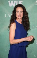 ANDIE MACDOWELL at Women in Film Pre-oscar Cocktail Party in Los Angeles 03/02/2018