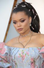 ANDRA DAY at 90th Annual Academy Awards in Hollywood 03/04/2018