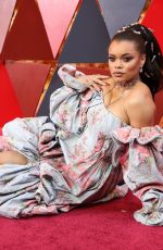 ANDRA DAY at 90th Annual Academy Awards in Hollywood 03/04/2018