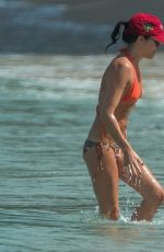 ANDREA CORR in Bikini at a Beach in Barbados 03/28/2018